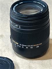 SIGMA OPTICS DC 18-250MM 1:3.5-6.3 MACRO HSM LENSE